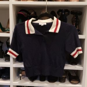 Nasty Gal Cropped Polo